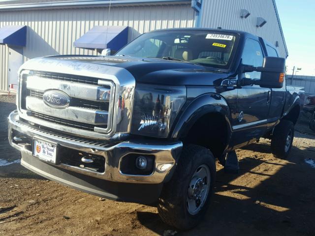 1FT7W2BT4CEA99560 - 2012 FORD F250 SUPER BLACK photo 2