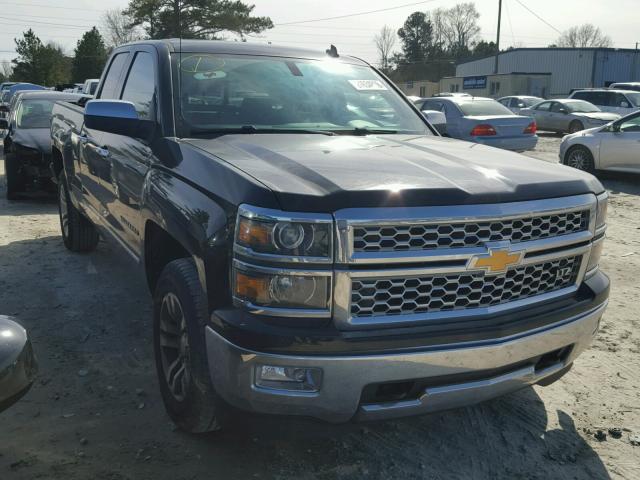 1GCVKSEC6EZ298118 - 2014 CHEVROLET SILVERADO BLACK photo 1