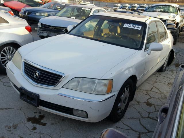 JH4KA9654YC009063 - 2000 ACURA 3.5RL WHITE photo 2