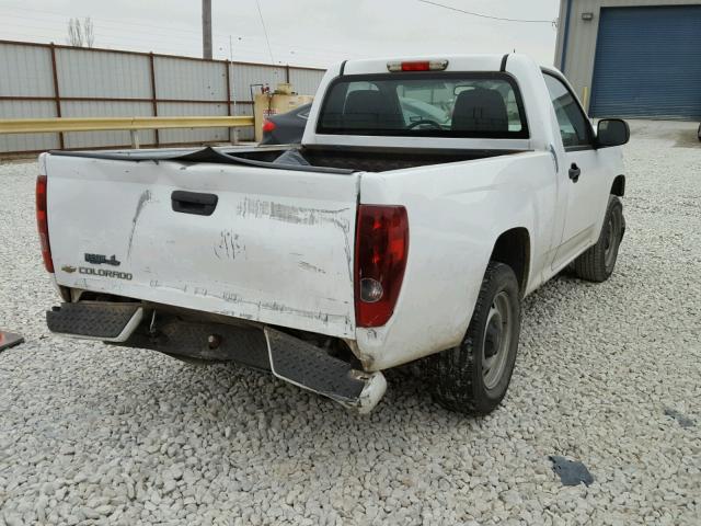 1GCCSBF91B8139504 - 2011 CHEVROLET COLORADO WHITE photo 4