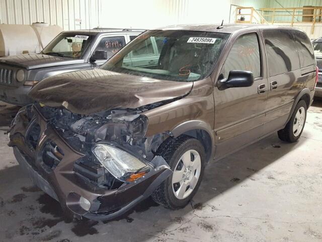 1GMDU03179D102455 - 2009 PONTIAC MONTANA SV BROWN photo 2