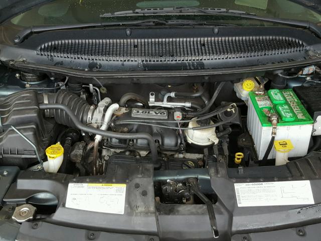 2A8GP54L37R258890 - 2007 CHRYSLER TOWN & COU GREEN photo 7