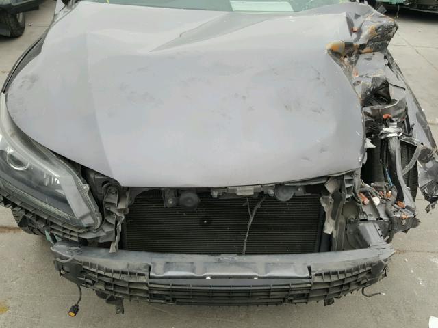 1HGCR2F59EA140407 - 2014 HONDA ACCORD SPO GRAY photo 7