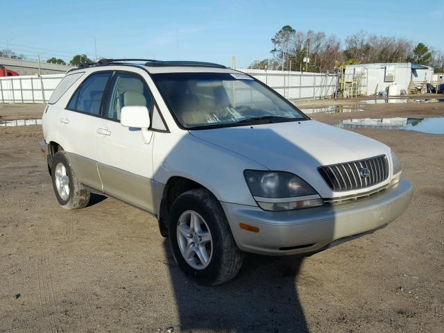 JT6HF10UXY0143132 - 2000 LEXUS RX 300 WHITE photo 1