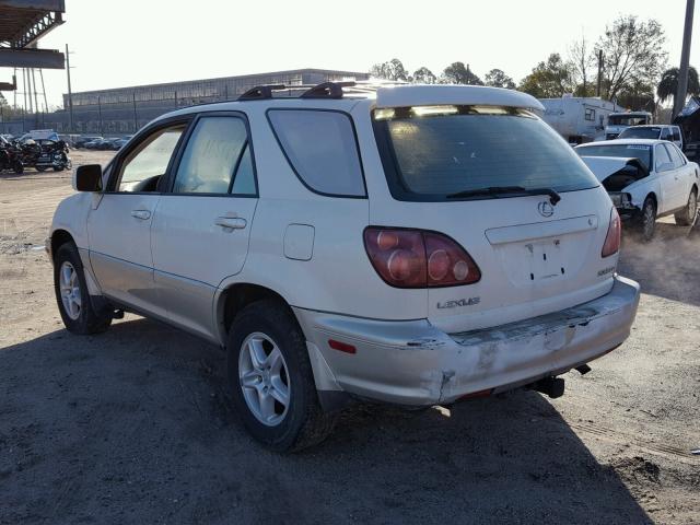 JT6HF10UXY0143132 - 2000 LEXUS RX 300 WHITE photo 3