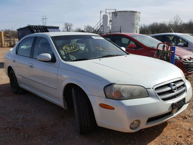 JN1DA31D42T413173 - 2002 NISSAN MAXIMA GLE WHITE photo 1