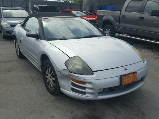 4A3AE45G31E205235 - 2001 MITSUBISHI ECLIPSE SP SILVER photo 1