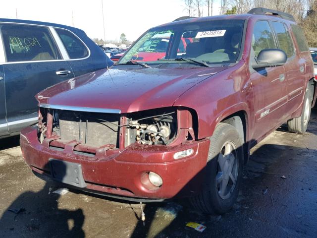 1GKET16S736109783 - 2003 GMC ENVOY XL BURGUNDY photo 2