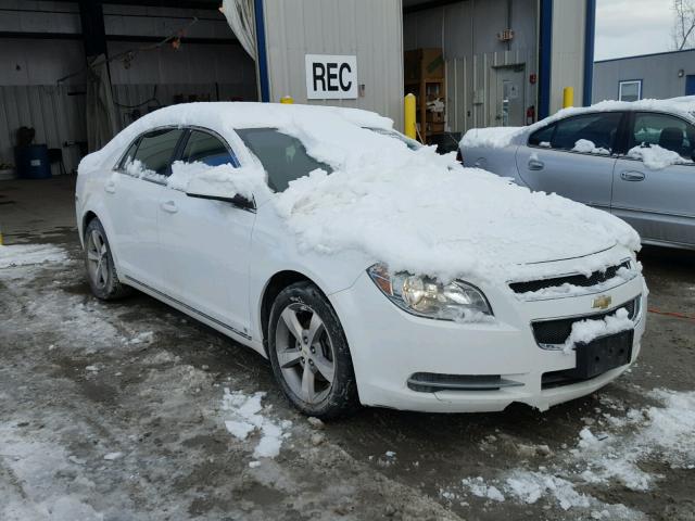 1G1ZJ57B494176735 - 2009 CHEVROLET MALIBU 2LT WHITE photo 1