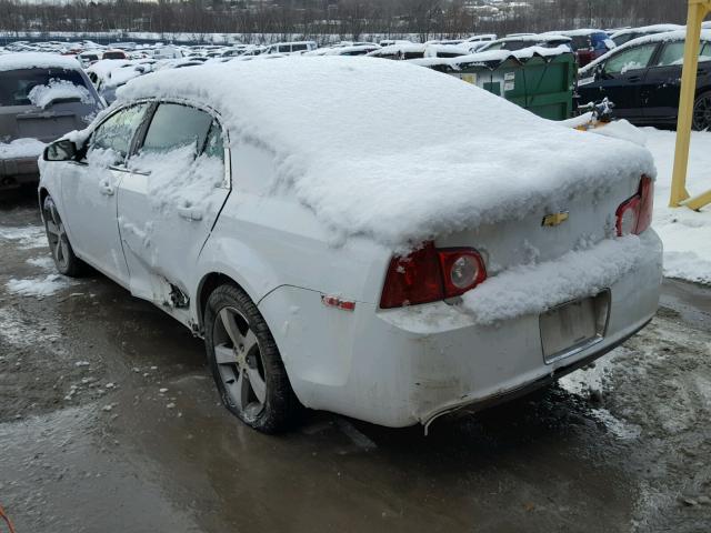 1G1ZJ57B494176735 - 2009 CHEVROLET MALIBU 2LT WHITE photo 3