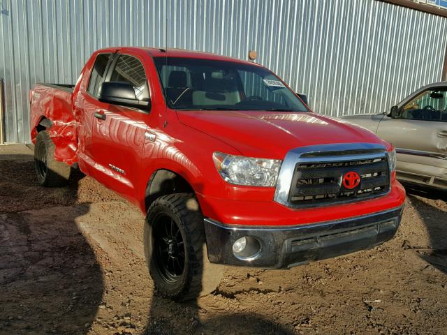 5TFUW5F14DX314230 - 2013 TOYOTA TUNDRA DOU RED photo 1