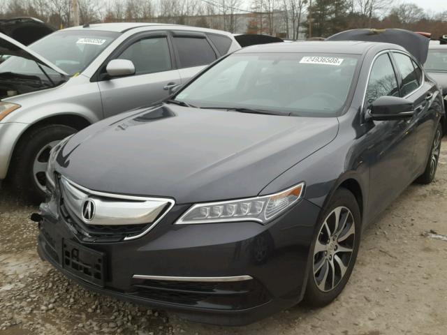 19UUB1F3XGA011774 - 2016 ACURA TLX CHARCOAL photo 2