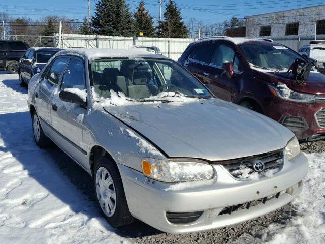 2T1BR12E61C390638 - 2001 TOYOTA COROLLA CE SILVER photo 1