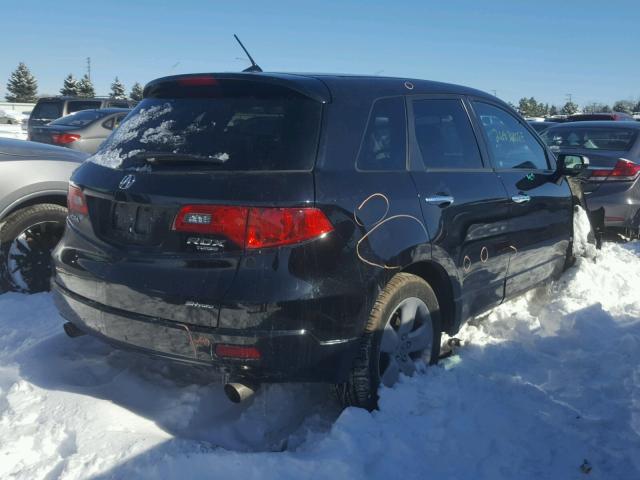 5J8TB18228A017005 - 2008 ACURA RDX BLACK photo 4