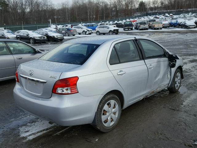 JTDBT923181189873 - 2008 TOYOTA YARIS SILVER photo 4