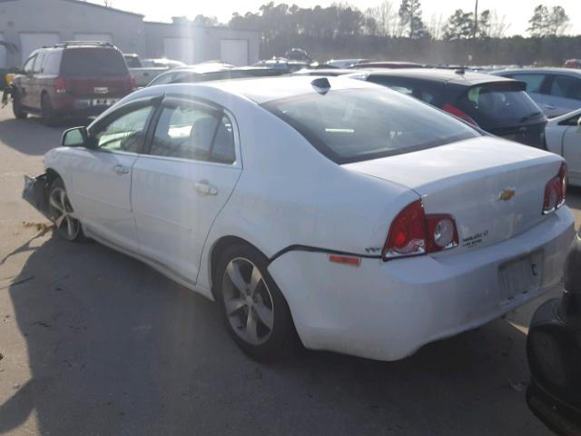 1G1ZC5E07CF193603 - 2012 CHEVROLET MALIBU 1LT WHITE photo 3