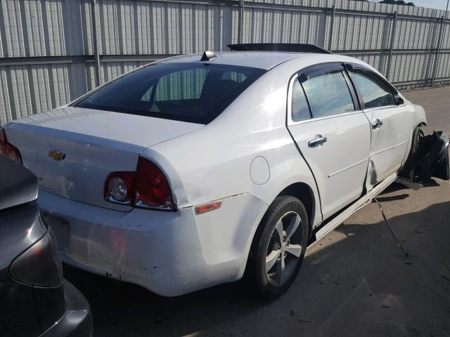 1G1ZC5E07CF193603 - 2012 CHEVROLET MALIBU 1LT 白色 照片 4