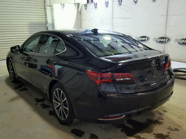 19UUB3F73FA004016 - 2015 ACURA TLX ADVANC MAROON photo 3