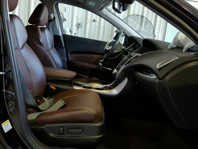 19UUB3F73FA004016 - 2015 ACURA TLX ADVANC MAROON photo 5