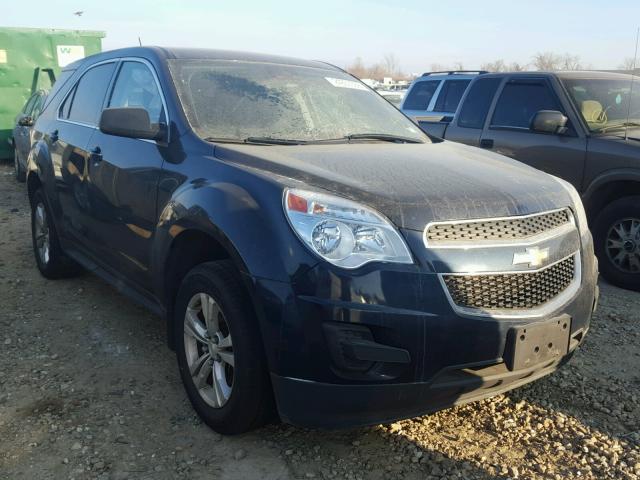 2GNALAEK6F6209343 - 2015 CHEVROLET EQUINOX LS BLUE photo 1