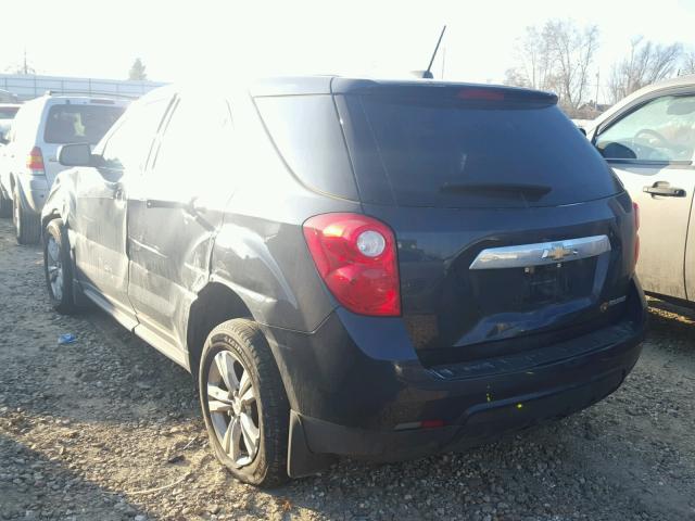 2GNALAEK6F6209343 - 2015 CHEVROLET EQUINOX LS BLUE photo 3