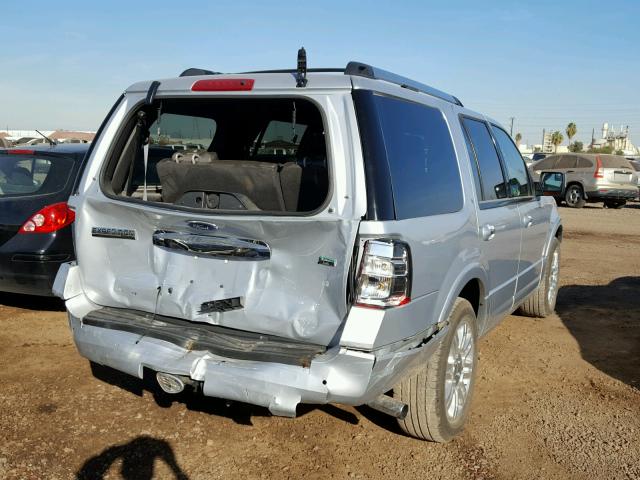 1FMJU2A58DEF15430 - 2013 FORD EXPEDITION SILVER photo 4