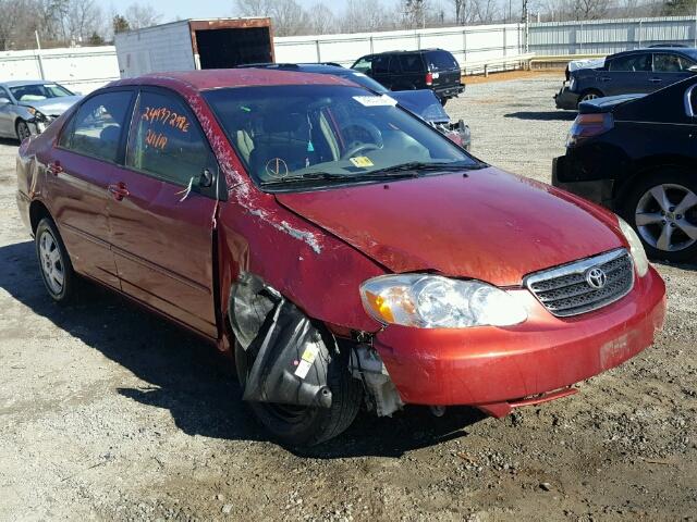 JTDBR32E152060244 - 2005 TOYOTA COROLLA CE RED photo 1