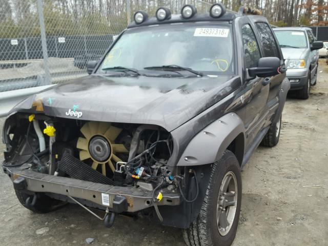 1J4GL38K56W100172 - 2006 JEEP LIBERTY RE GRAY photo 2