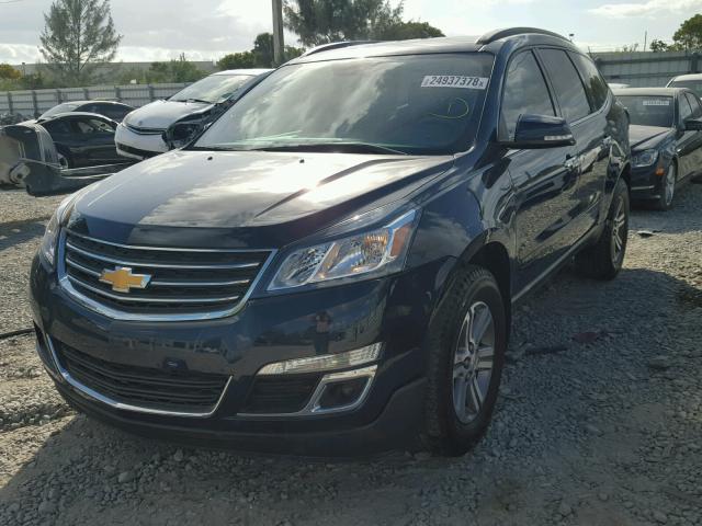 1GNKRGKD7GJ209979 - 2016 CHEVROLET TRAVERSE L BLUE photo 2