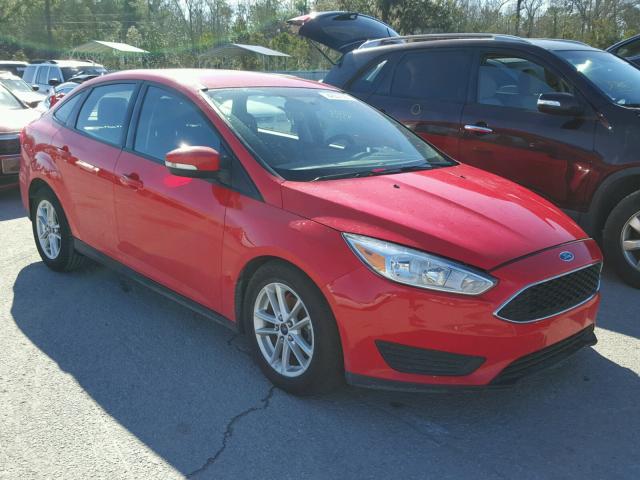 1FADP3F26GL235590 - 2016 FORD FOCUS SE RED photo 1