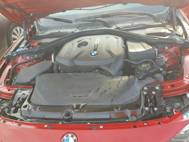 WBA4F9C34HG812427 - 2017 BMW 430XI GRAN RED photo 7