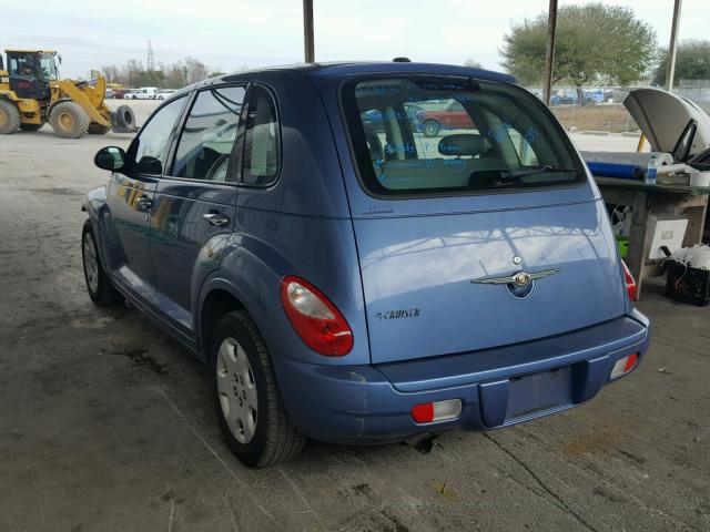 3A4FY48BX7T621771 - 2007 CHRYSLER PT CRUISER BLUE photo 3