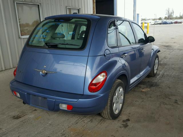 3A4FY48BX7T621771 - 2007 CHRYSLER PT CRUISER BLUE photo 4