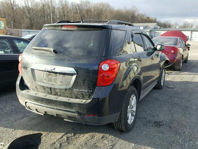 2CNFLEEW4A6371419 - 2010 CHEVROLET EQUINOX LT BLACK photo 4