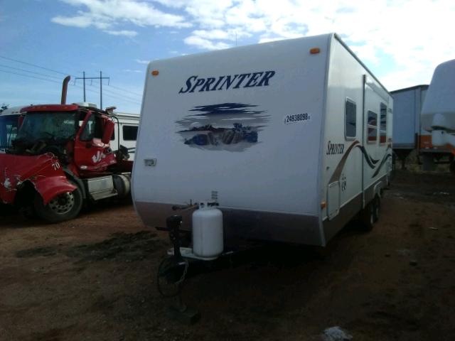 4YDT2502081531949 - 2008 KEYSTONE SPRINTER WHITE photo 3