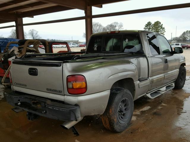 2GCEC19TX11142863 - 2001 CHEVROLET SILVERADO TAN photo 4