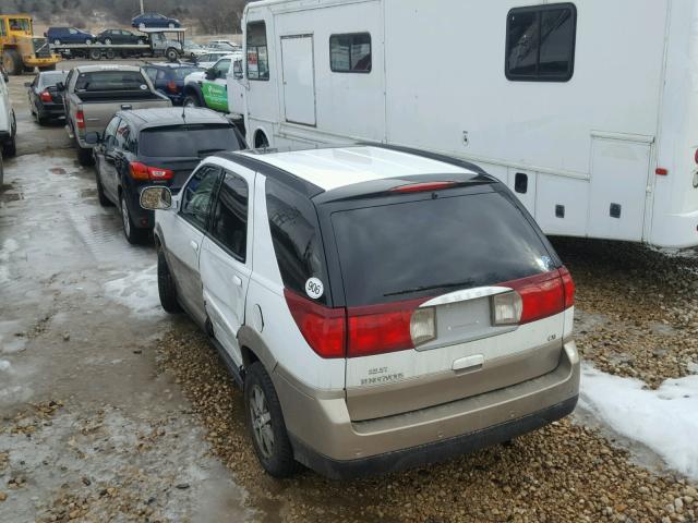 3G5DB03E34S527264 - 2004 BUICK RENDEZVOUS WHITE photo 3