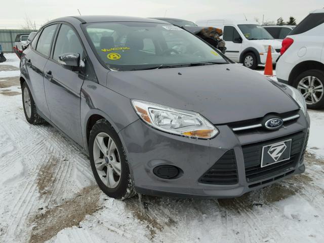 1FADP3F23EL433136 - 2014 FORD FOCUS SE GRAY photo 1