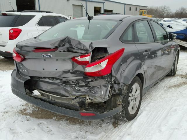 1FADP3F23EL433136 - 2014 FORD FOCUS SE GRAY photo 4