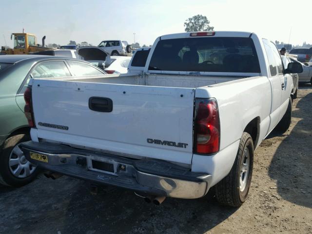 2GCEC19V851141959 - 2005 CHEVROLET SILVERADO WHITE photo 4