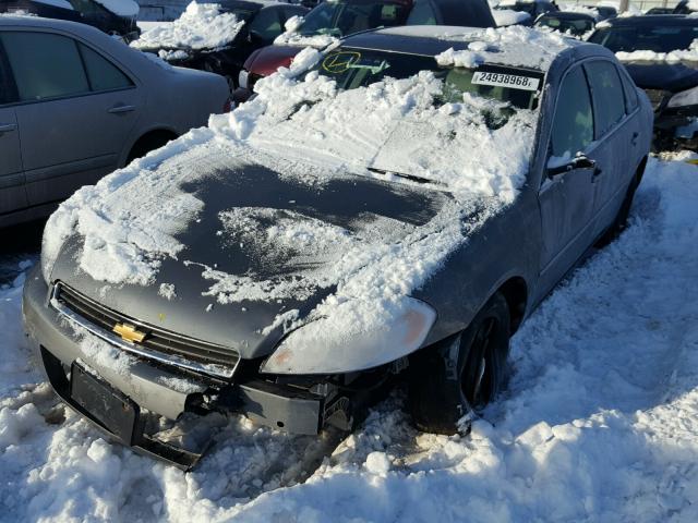 2G1WB58K089127557 - 2008 CHEVROLET IMPALA LS GRAY photo 2