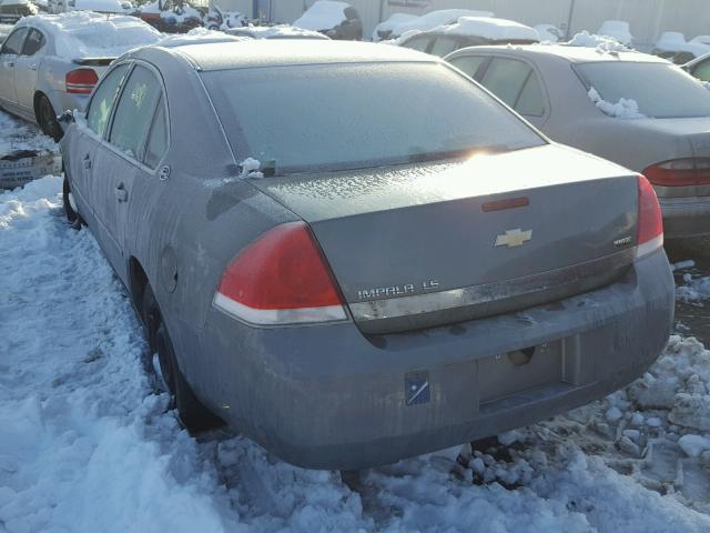 2G1WB58K089127557 - 2008 CHEVROLET IMPALA LS GRAY photo 3