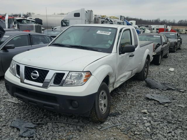 1N6BD0CT5GN736686 - 2016 NISSAN FRONTIER S WHITE photo 2