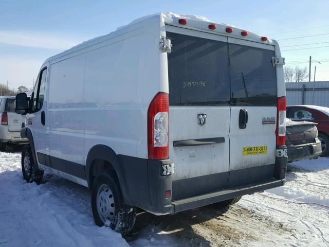 3C6TRVNG8HE541913 - 2017 RAM PROMASTER WHITE photo 3