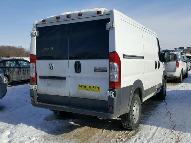 3C6TRVNG8HE541913 - 2017 RAM PROMASTER WHITE photo 4