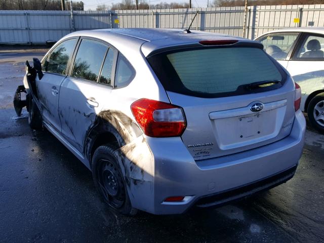 JF1GPAA62D1881244 - 2013 SUBARU IMPREZA BA SILVER photo 3