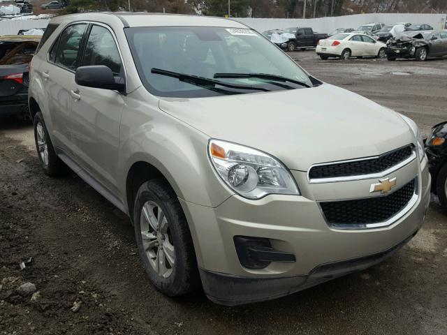 2GNALAEK5E6257527 - 2014 CHEVROLET EQUINOX LS BEIGE photo 1