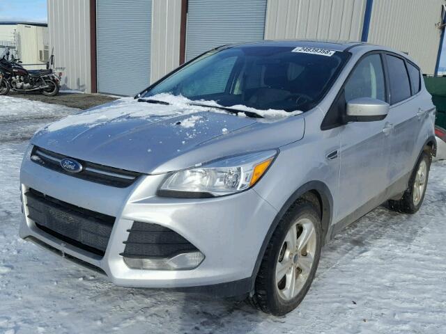 1FMCU9GX3FUC65422 - 2015 FORD ESCAPE SE SILVER photo 2