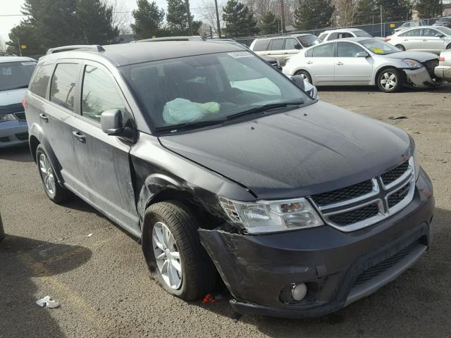 3C4PDCBG6HT589021 - 2017 DODGE JOURNEY SX GRAY photo 1