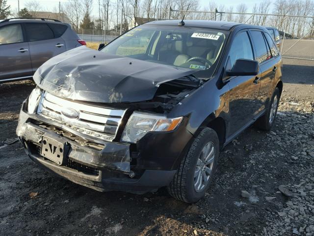 2FMDK49C97BA88101 - 2007 FORD EDGE SEL P BLACK photo 2